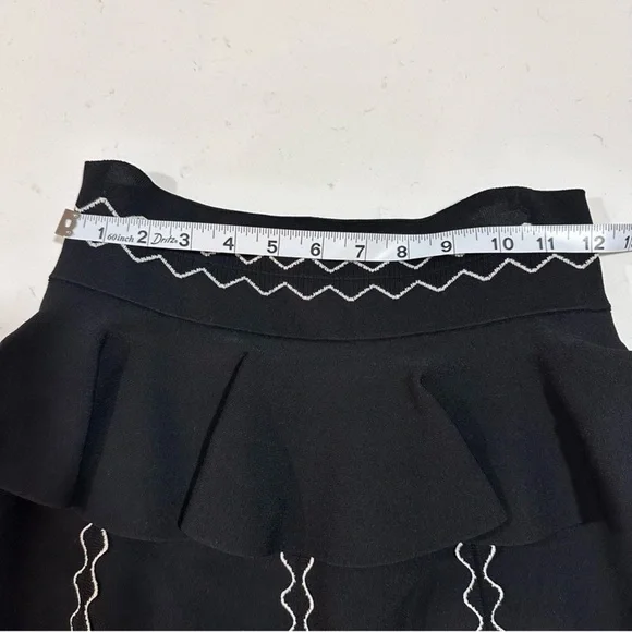 Alexander McQueen Stretch-Jersey Midi Skirt - Size S - Picture 12 of 16